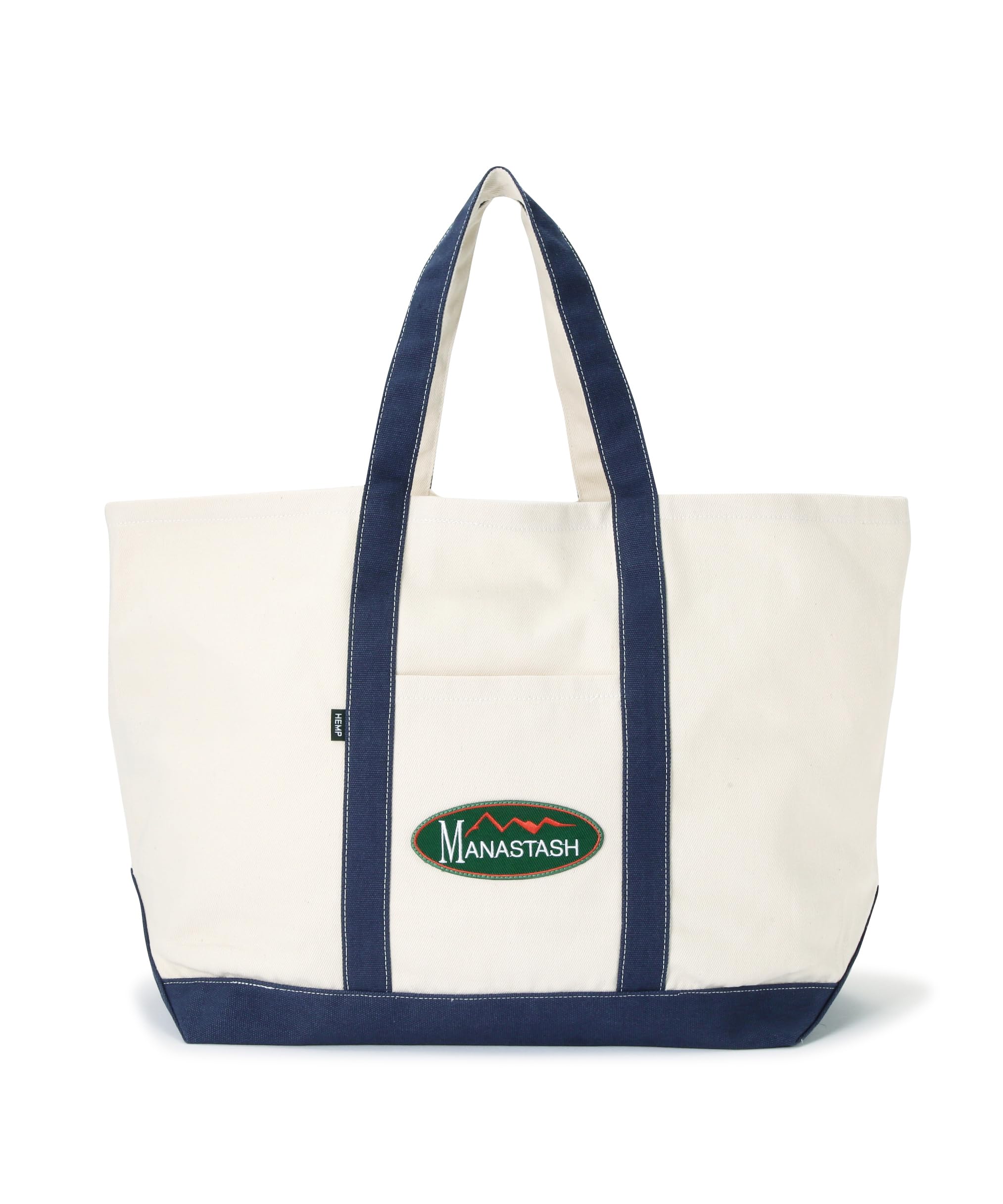 Сумка-тоут MANA HEMP TOTE LARGE F 120 Темно-синий [Manastash] 792-3976004 Мужская