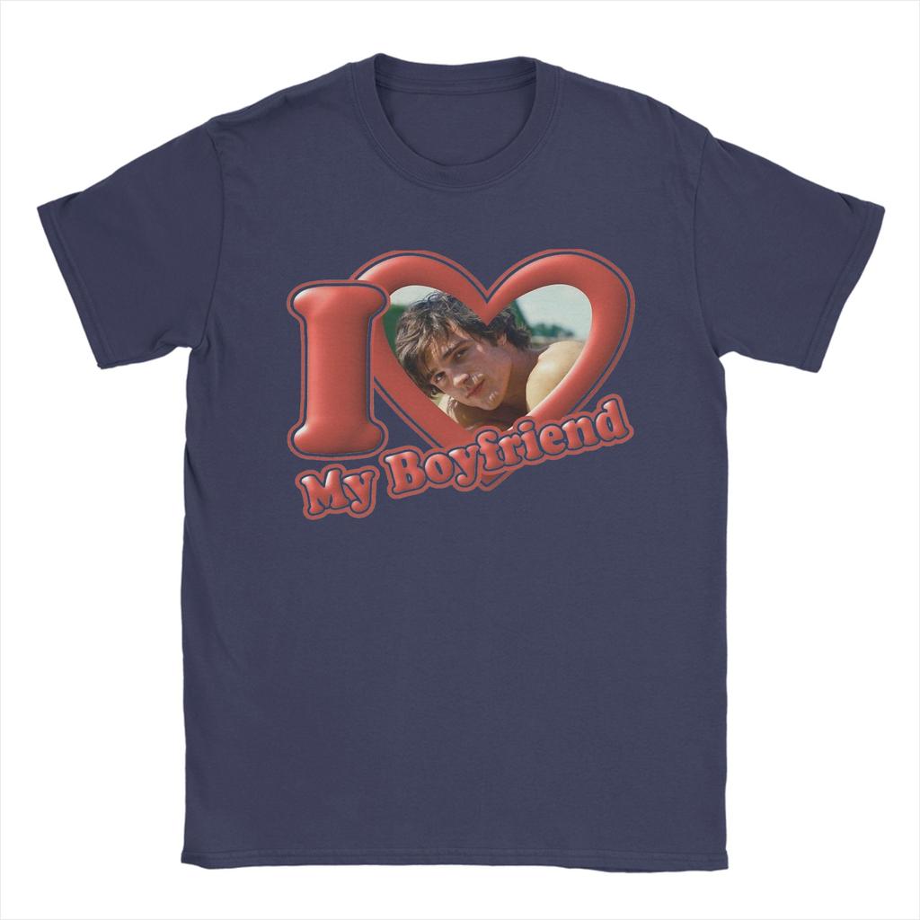Saltburn Jacob Elordi Unisex T Shirts I Love My Boyfriend Felix Vintage Tee Shirt Short Sleeve O Neck TShirt Cotton Gift Idea Tops