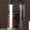 950/1450ml Vacuum Coffee Beans Sealed Jar Clear Glass Coffee Beans Candy Nut Snack Storage Jar Moisture Proof Fresh Keeping Tank