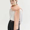 Knit Wool Muffler (M028_peach)