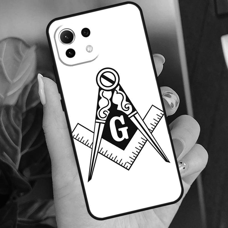 Freemasonry Logo Symbol Case For Xiaomi 15 14 Ultra 13T 14T 15T Pro 17 Pro Max POCO F8 F7 F5 F6 X5 X6 X7 Pro Coque