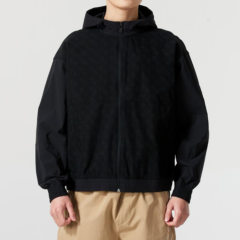 Under Armour Loose Fit Hooded Warm Durable Jacket Men Jackets Black 1390353-001