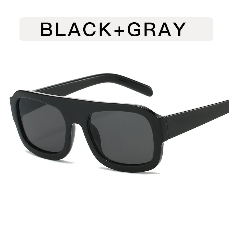 Big frame toad sunglasses women, fashion European and American pilots ins retro sunglasses outdoor sunshade sunglasses tide