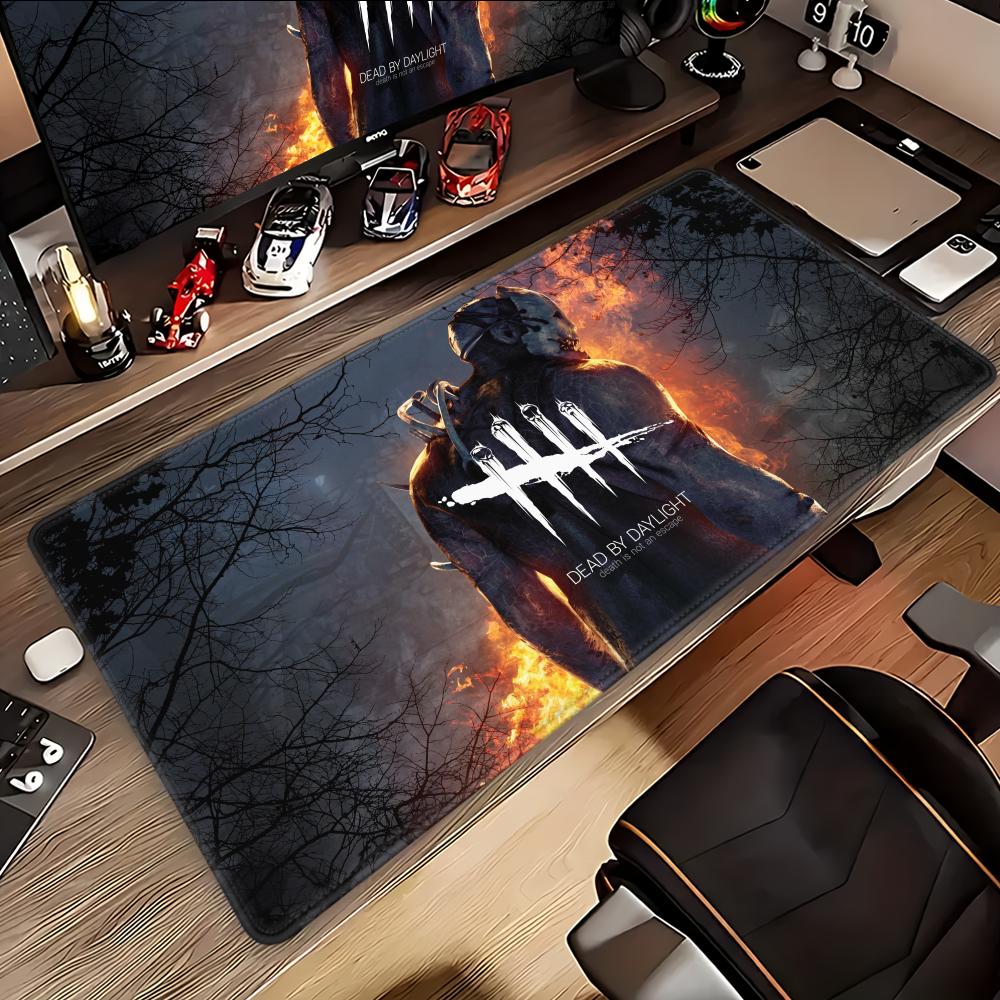 Dead by Daylight game Beautiful patternsOffice Computer Desk Mat Table Keyboard Big Mouse Pad Laptop Cushion Nonslip Decor
