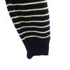 J.W.Anderson. Border Long Sleeve Sweater S Navy X White Knit Men's Used