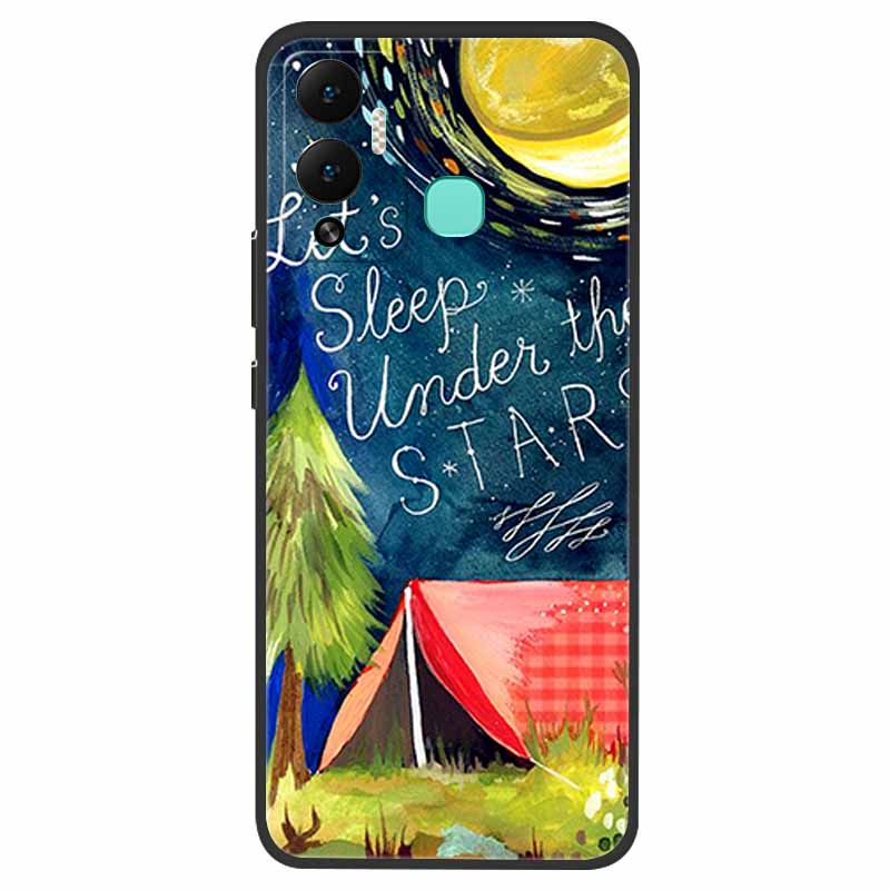 For Infinix Hot 12 Play NFC Case X6816D Shockproof Silicone Soft TPU Phone Cover for Infinix hot12 play NFC Case Bumper Funda