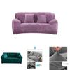 Elegant Elasticity Sofa Cover Soft Flannel Couch Cover For Stylish Home Dcor