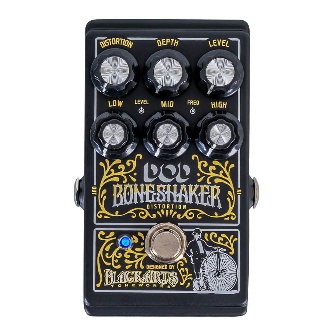 

Distortion Pedal Distortion Boneshaker Bone Shaker []DOD чёрный