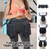 Outdoor Sports Waist Bag Work Toolkit Multi Pocket Waist Apron Ultralight Belt Pack Unisex Cycling Fishing Running Bag Pouch