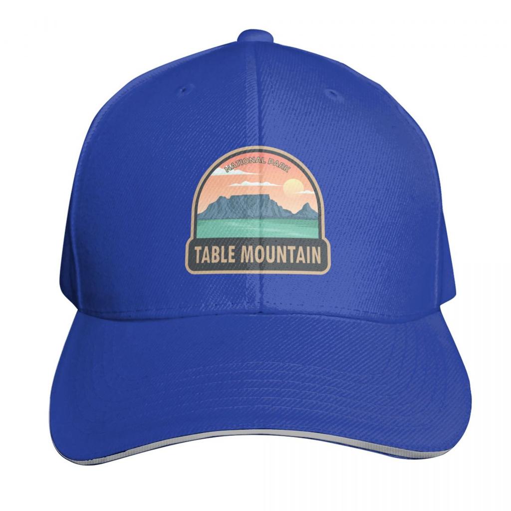 Table Mountain National Park South Africa Baseball Cap Summer Beach Travel Streetwear Hip Hop Trendy Vintage Retro Embroidered