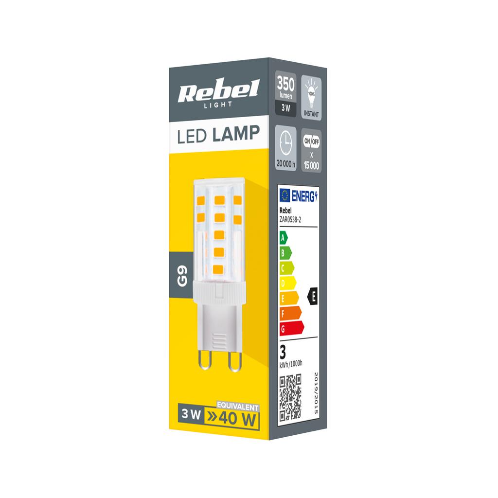 Led Bulb G9 Lamp 3.5W 350Lm 4000K Rebel