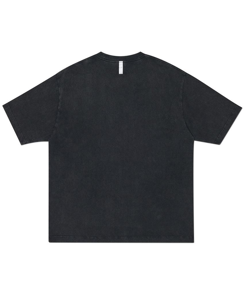 Nomaenyueol Lightning Raw Vision T-Shirt - Washed Black