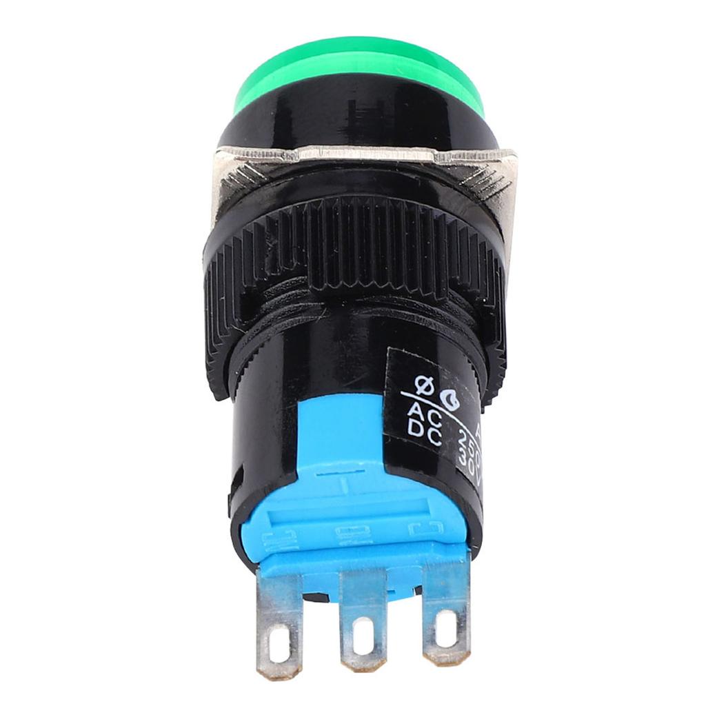 5PCS Momentary Push Button Switch LA16?11AB6?M AC 250V 3A DC 30V 5A Round Button Switch