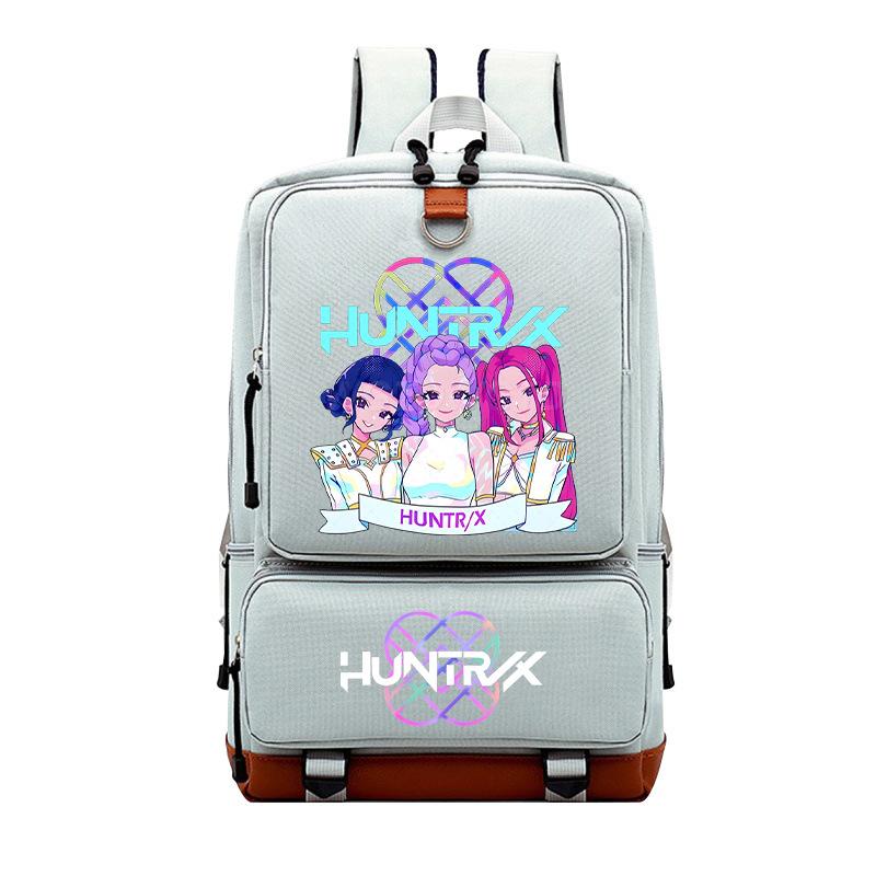 Anime Cartoon Peripheral Korean Version Student Schoolbag Large Capacity Leisure Travel Bag Personalized Printing Backpack