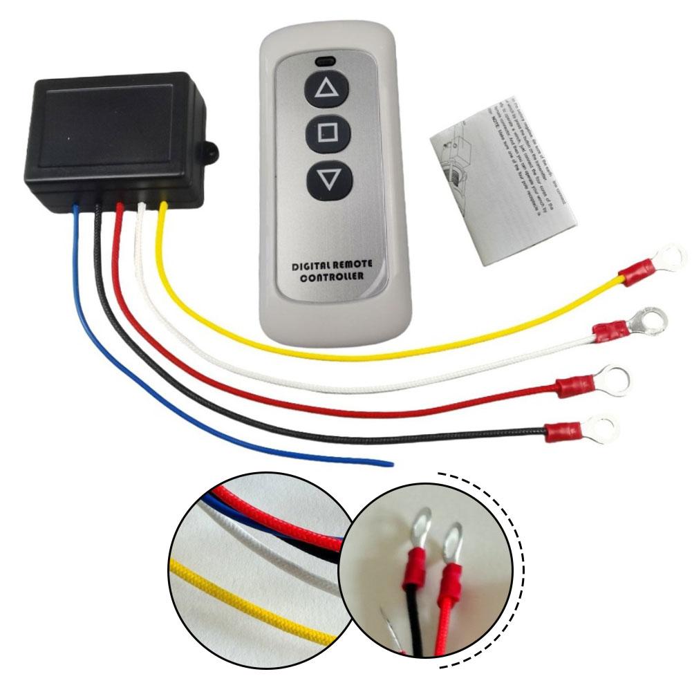 

Wireless Receiver 12V Winch Remote Wireless Operation Long-range Signal Compact Size Design Long Range Remote Control Switch China Mainland