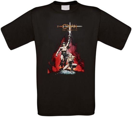 Conan The Barbarian Cult Movie TShirt Unisex T-Shirt XXXXL