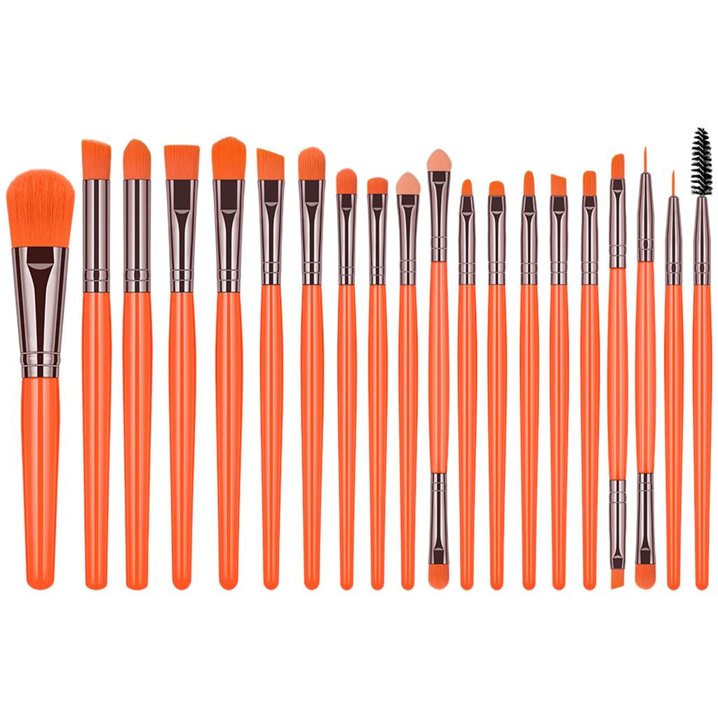 20pcs Makeup Brush Set Travel friendly Cheek Blending Face Powder Brushes Suitable for Various Makeup Looks