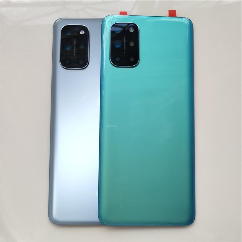 Couvercle Arrière en Verre A+++ Pour OnePlus 8T Couvercle de Batterie Cache Arrière Réparation Pour One Plus 8T Remplacement de la Porte Arrière