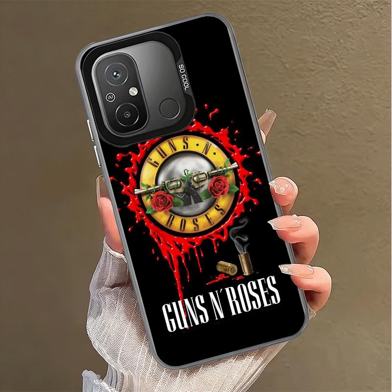 Band G-Guns N R-Roses Shockproof Phone Case for Xiaomi Poco X7 X6 X5 X3 Pro F7 Ultra M8 Redmi 15C 15 14C 13C 12C 10C 13 12 10