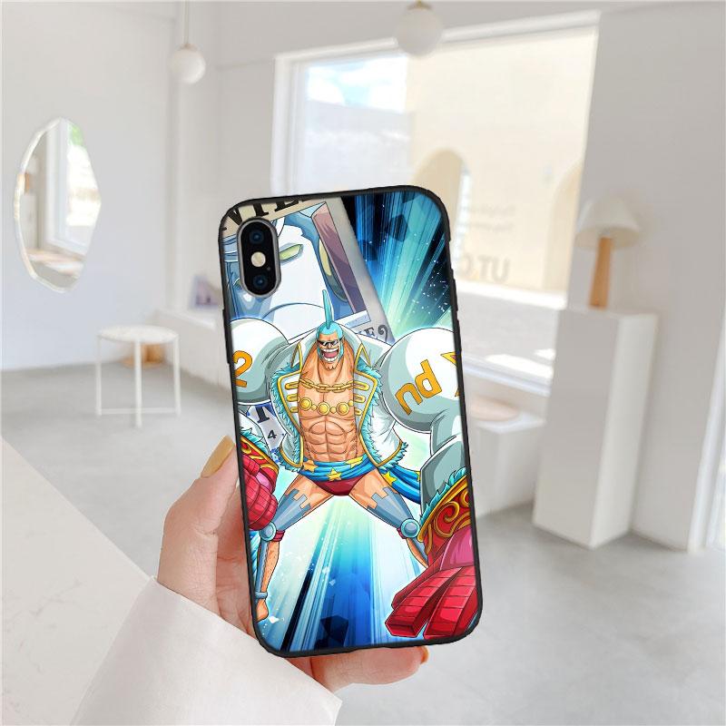 Anime One Piece Soft Shell Phone Case for Samsung Galaxy S20 S21 S22 Ultra FE + Plus A21S A22 A24 A25 A26 A30 A30S A31