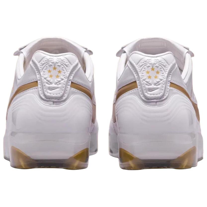 Nike Tênis Unissex Cryoshot Tiempo Legend R10 Branco Metálico Dourado Metálico-Dourado-Branco IQ8164-100
