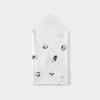 All-Season Cotton Baby Bath Towel & Swaddle Blanket for Newborns (1-3 Months)