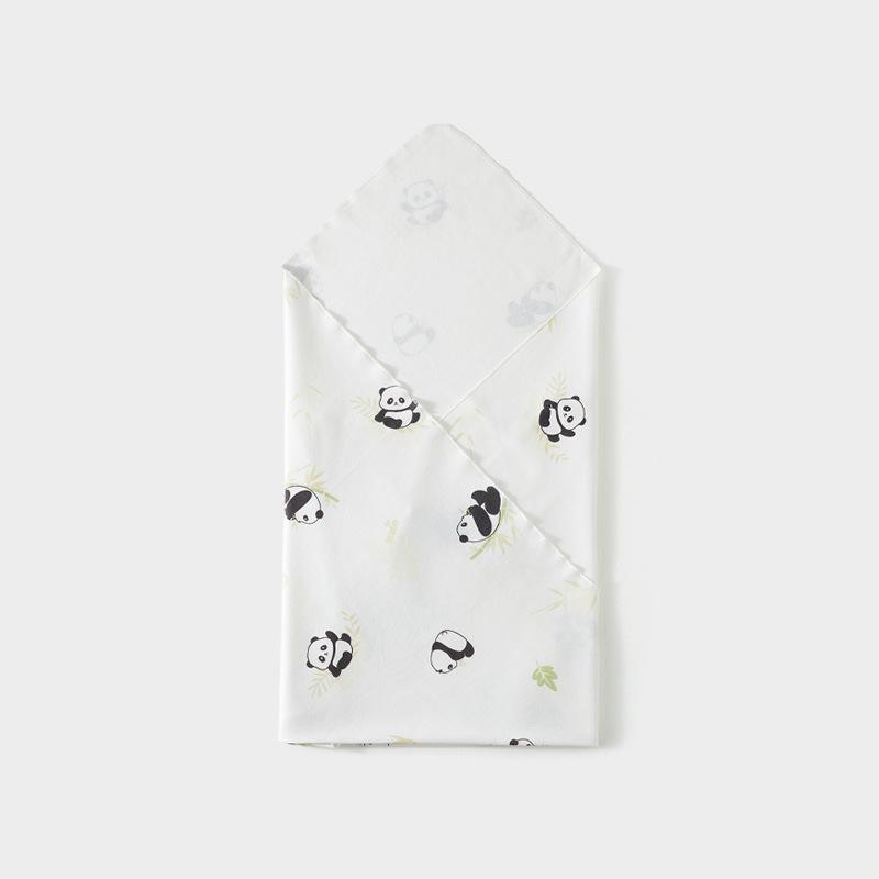 All-Season Cotton Baby Bath Towel & Swaddle Blanket for Newborns (1-3 Months)
