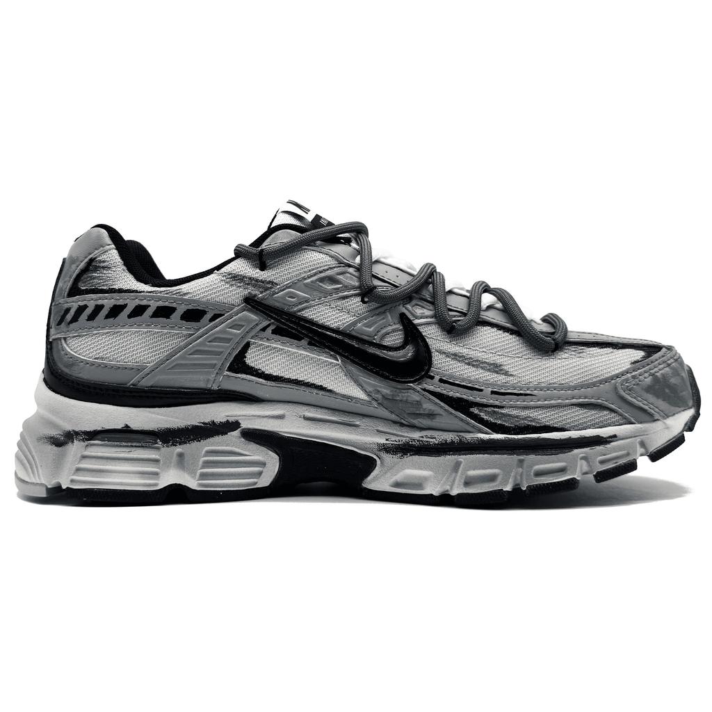 Nike Initiator Abrasion Resistant Low Top Running Shoes Men's Black Gray 394055-100(Team1108-)