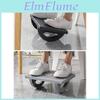 Office Footstool Luxury Plastic Footrest For Adults Antioverlapping Leg Support