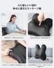 Cozwish Massage Cushion, Neck Massager, Massage Pillow, Massager, Gift, Heating Function, Shoulders, Waist, Back, Thighs, Soles of Feet, Calves, Infra