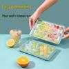 Food Grade Ice Ball Mold - Round Plastic Ice Cube Tray for Homemade Ice