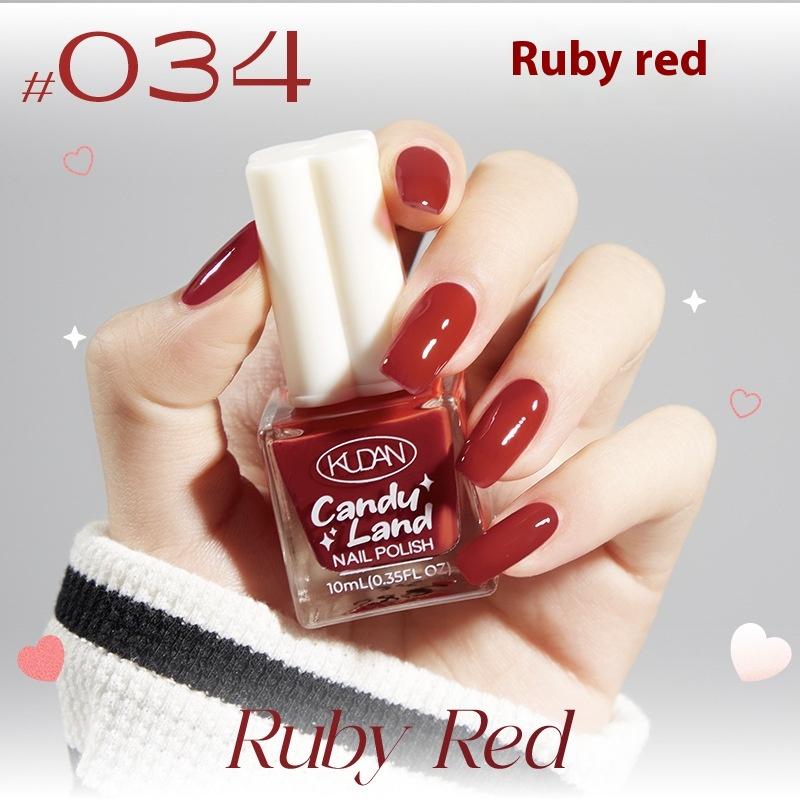 

Новый лак для ногтей Kudan Kudan, без запекания, быстросохнущий, не рвущийся, легкий аромат, 10 мл, лак для ногтей на водной основе