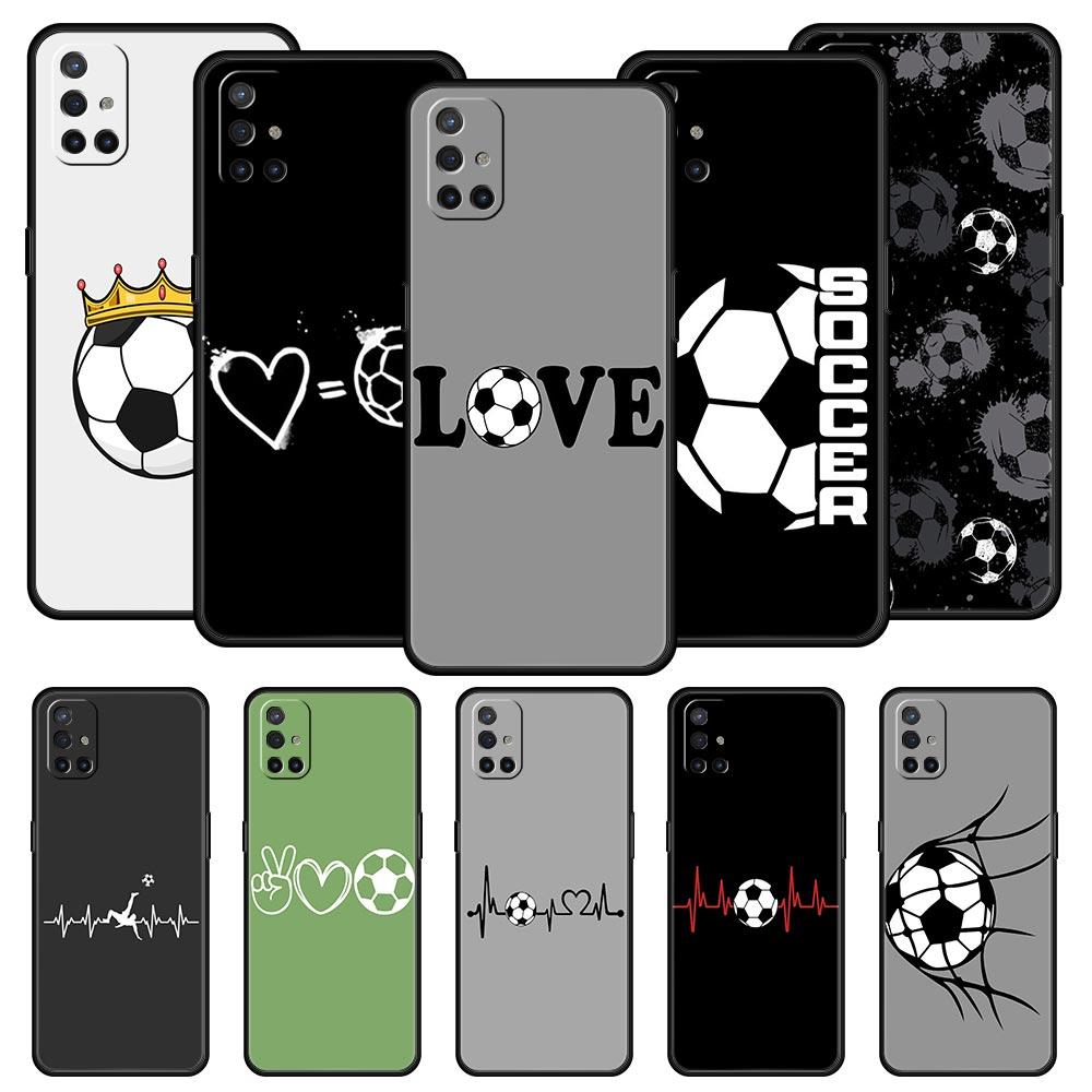 Soccer Heartbeat Phone Case For OnePlus 15 13 12 11 10 9 8 15T 13T 10T 7T Pro 13R 12R 9RT 8T Nord 4 N10 2T CE 2 3 5G Cover