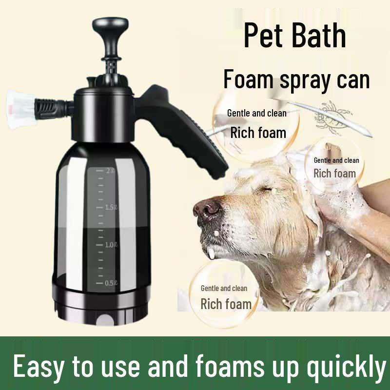Rapid Foaming Pet Bath Spray for Dogs & Cats