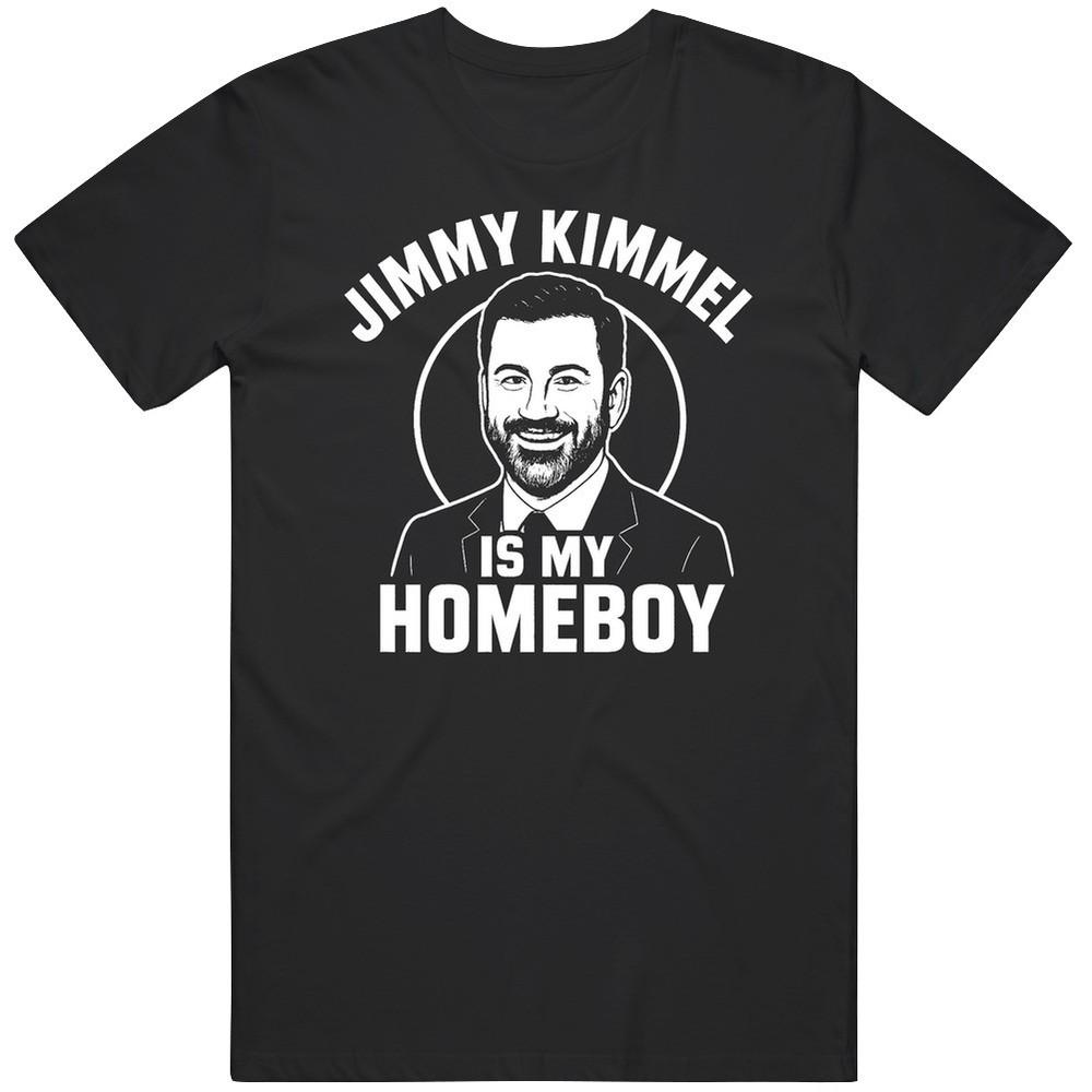 Cool Jimmy Kimmel Is My Homeboy Retro T Shirt Unisex T-Shirt XXXXL