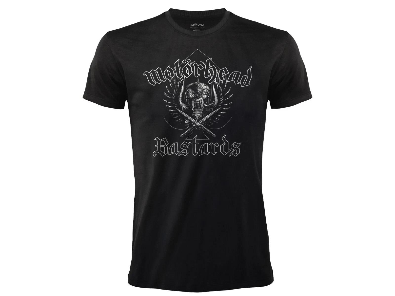 MotorHead Official T-Shirt Jersey Original Black Bastards T-Shirt- M