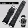 Rubber Watchband For G-SHOCK C-asio GST-B400BD/AD Heart of Steel Series GST-B400 Modified Waterproof Sports Silicone Watch Strap