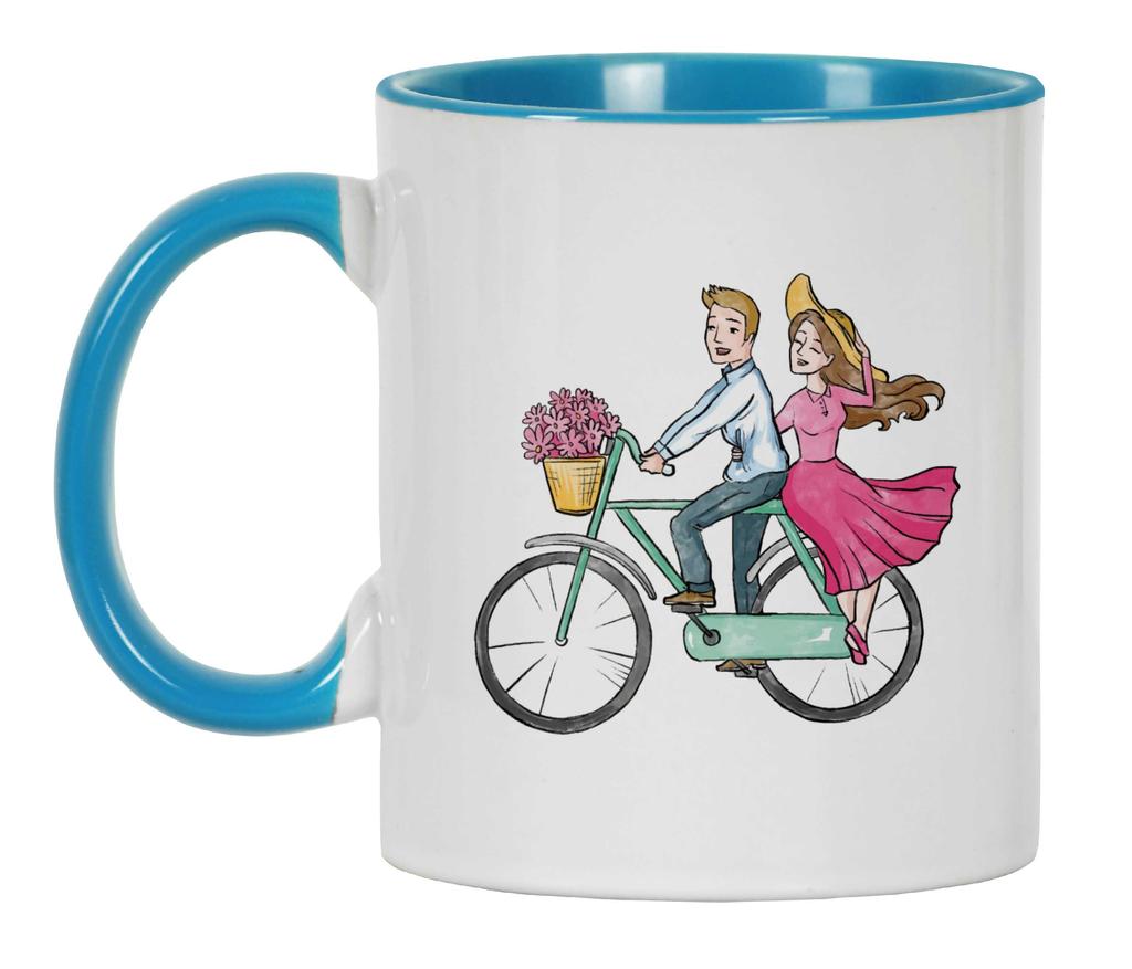 Inkdotpot Soulmate 11 Oz Ceramic Coffee Mugs Coffee Mugs Great for Bride Groom Engagement Gift Bachelor and Bachelorette