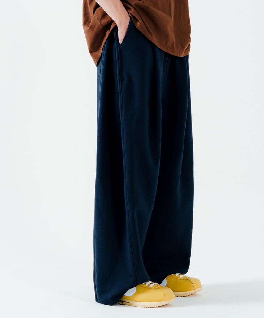 PUNCHLINE Side Tuck Sweatpants Navy Islp9150