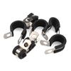 50Pcs Cable Clamps 1/4-In 1-In 3/8-In Assortment Kit Rubber Cushion Insulated Cl