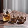 Jialang Small Green Tangerine Rotating Tea Pot Set
