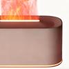Flame Diffuser 220ml Scent Device With 7-Color Lights Fireplace Aromatherapy Diffuser For Homeowners Apartment Living Room