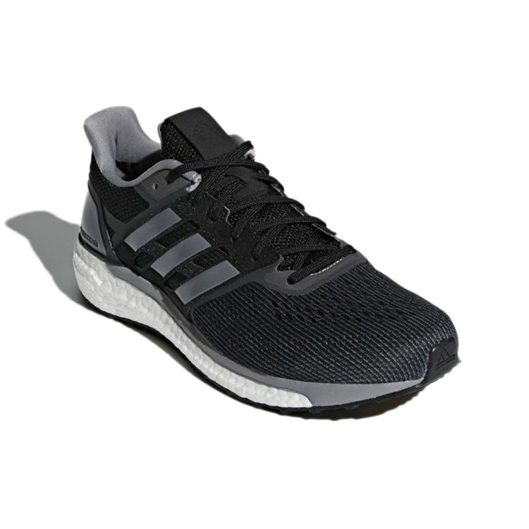 Adidas Supernova 1 Comfortable Daily Mesh Non-Slip Low-Top Marathon Running Shoes Unisex sneaker Black Silver CG4022
