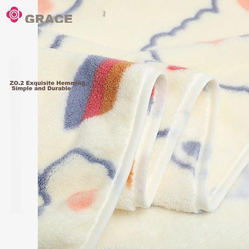 Bath Towel, Summer Home Use, Children And Adults, Extra Large And Thick, Absorbent, Quick-Drying, Wrap-Around Style, 90*170cm, Cute Rabbit Design