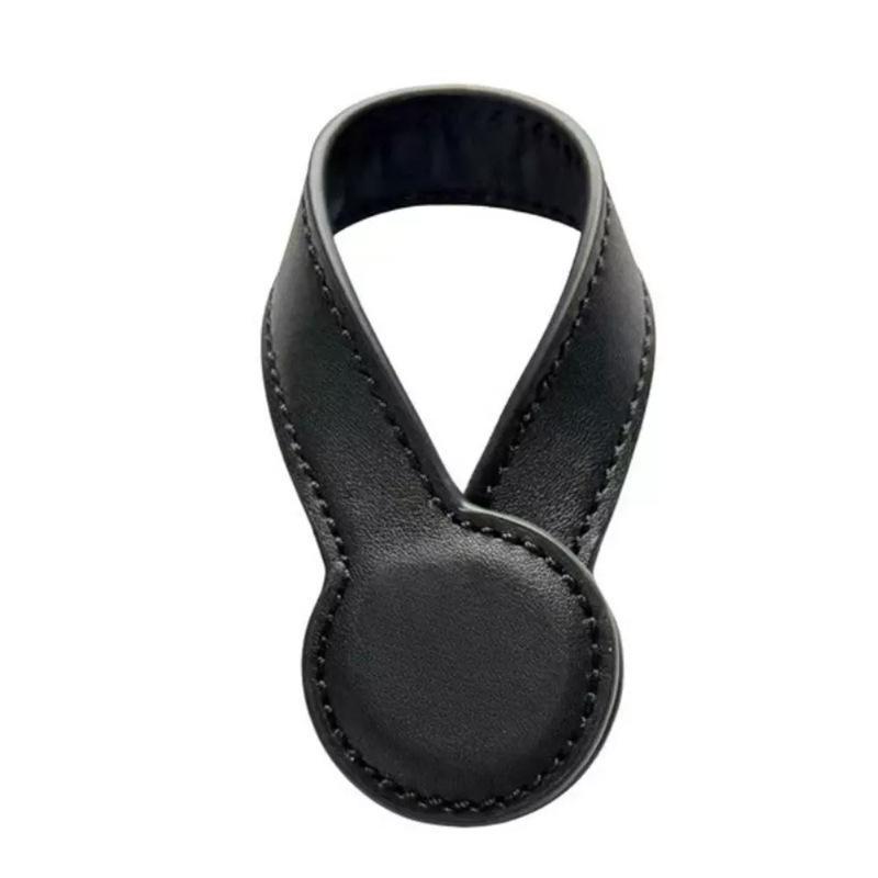 For Multi-purpose Pu Leather Magnetic Hat Clip Strong Magnetic Round Organizer Clip Travel Bag Charms Luggage Accessories
