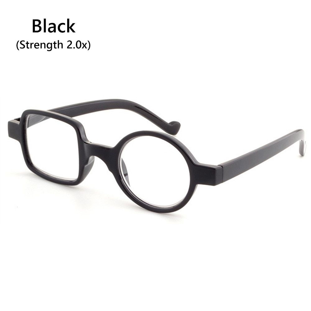 Irregular Spring Hinge Reading Eyeglasses Reading Glasses Presbyopic Glasses Round Square Frame