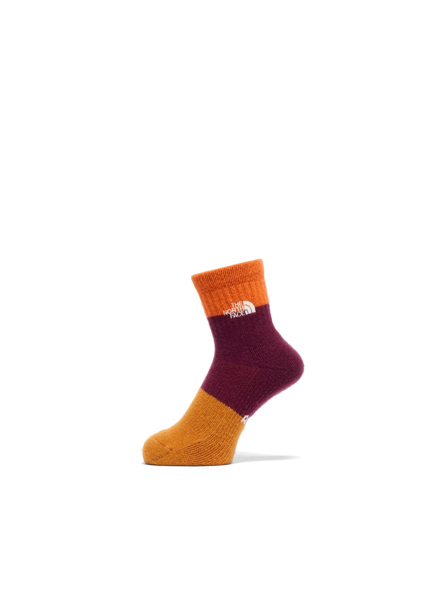 

The North Face Hikers Ankle TNF Size M Socks, Unisex, Adult, NN82520, Orange/Alpine Plum,