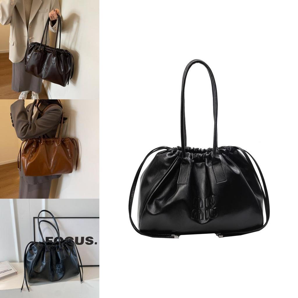 Street Style Womens Tote Bag With Splicing Detail And Single Shoulder Strap