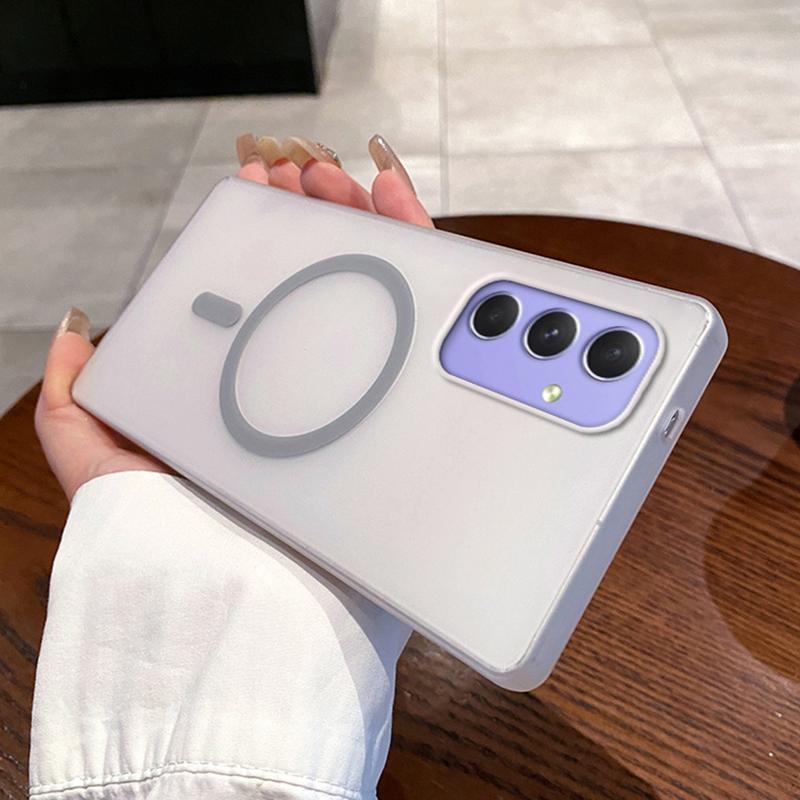 

For Samsung Galaxy A55 5G Magnetic Case Frosted PC Phone Cover B