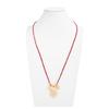 Delicate Cut Sun Charm Necklace With Metallic Finish Eye Catching Clavicle Chain Suitable For Various Occasions